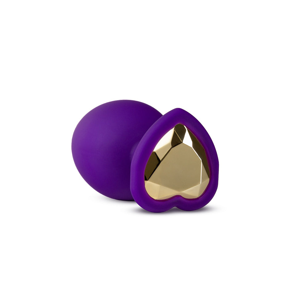 Bling Plug Anal con Joya Dorada - Pequeño