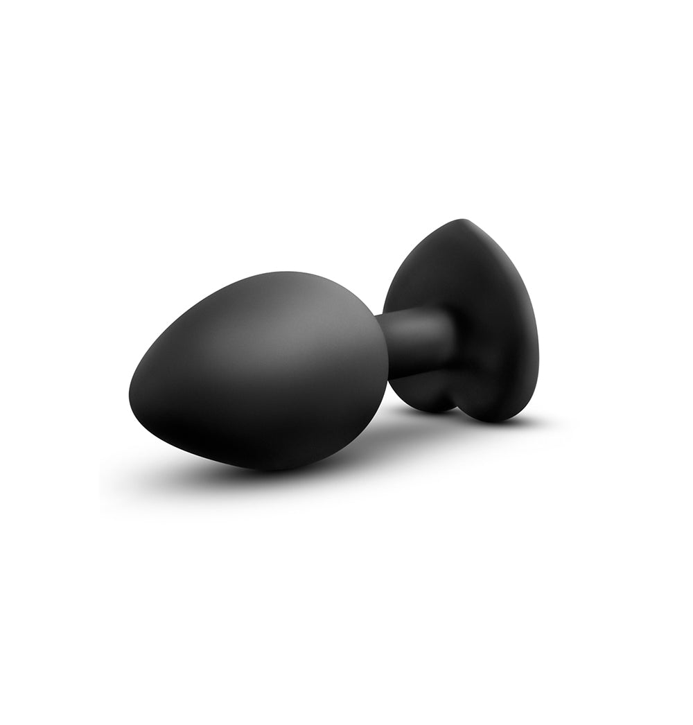 Bling Plug Anal con Joya Plateada - Pequeño