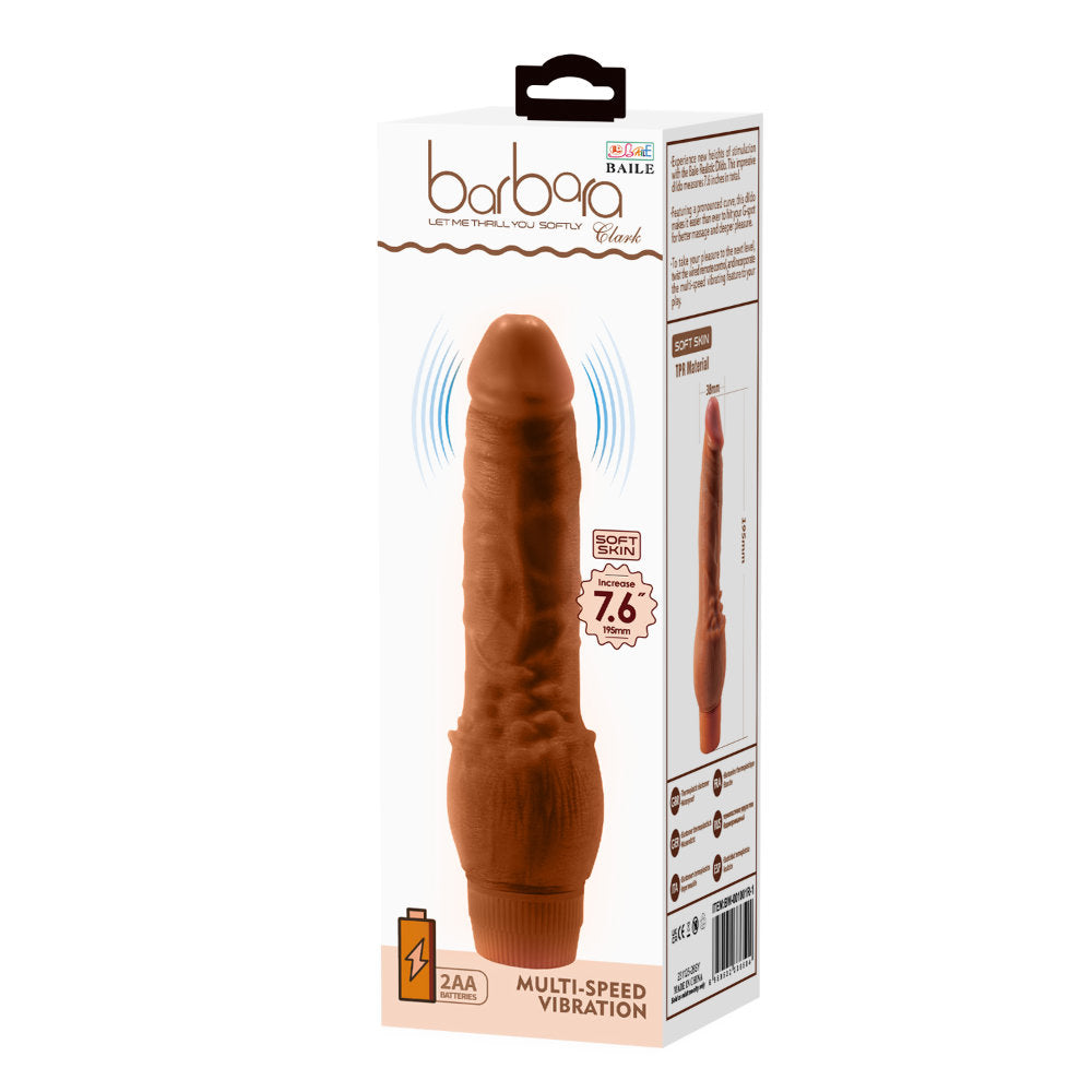 Clark Vibrador Realista - Moca