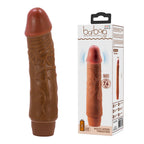 Jeff Vibrador Realista 19,5 cm - Chocolate