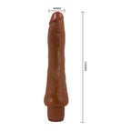 Dryad Vibrador Realista 25 cm - Chocolate