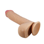 Emeka Dildo Realista Piel Deslizable 23,4 cm - Vainilla