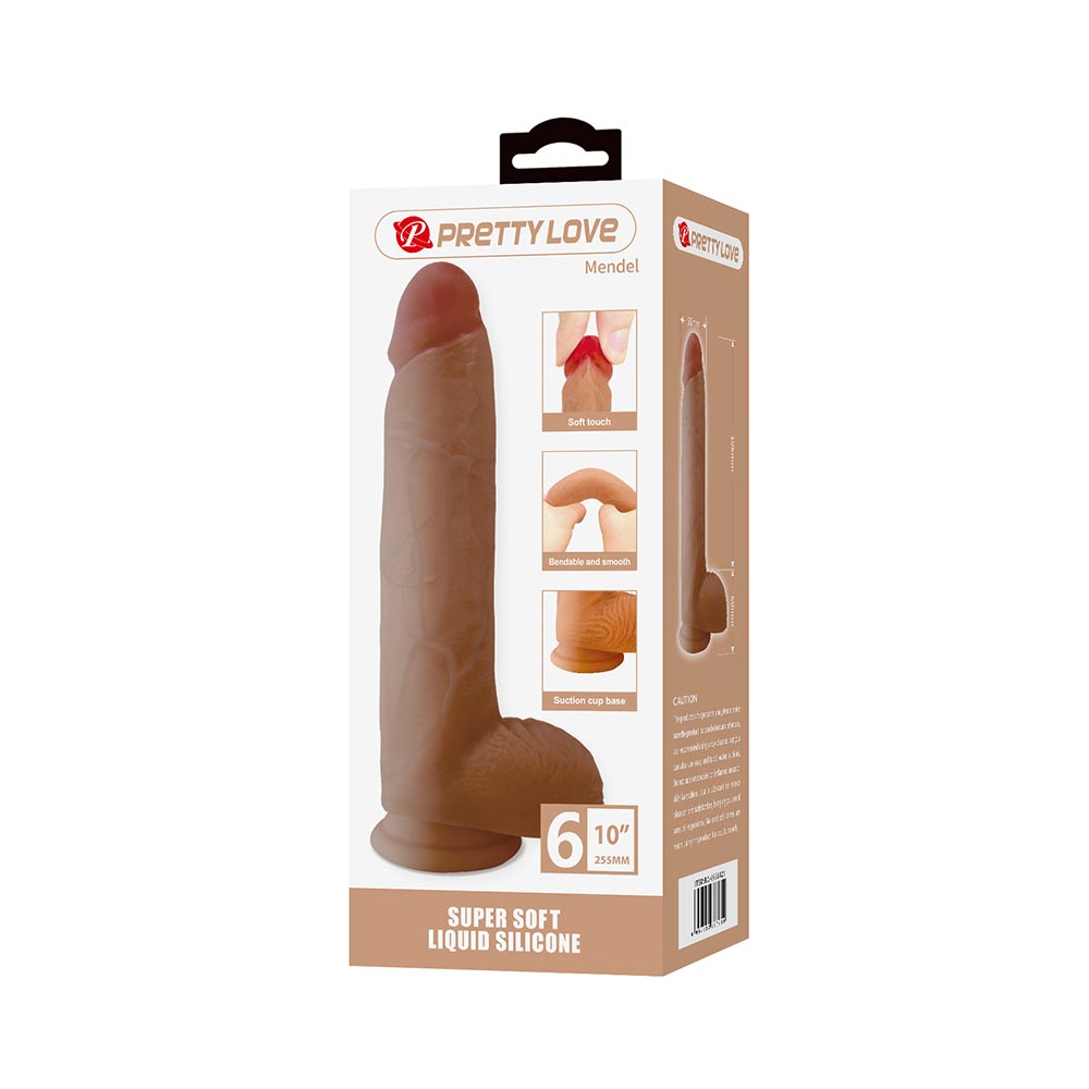 Mendel Dildo Silicona Soft 25,5 cm