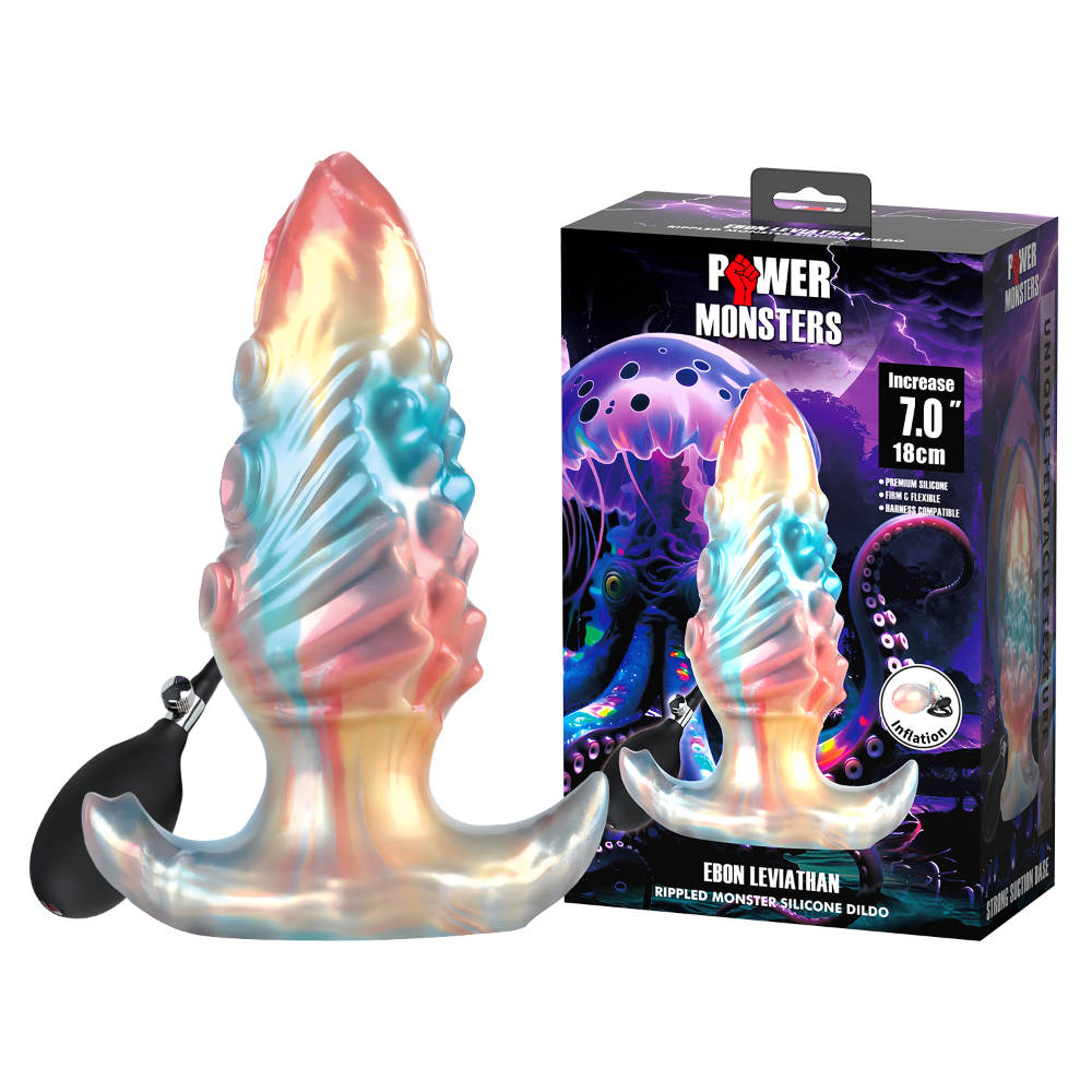 Ebon Leviathan Plug Anal Inflable Power Monsters Imagen principal del producto