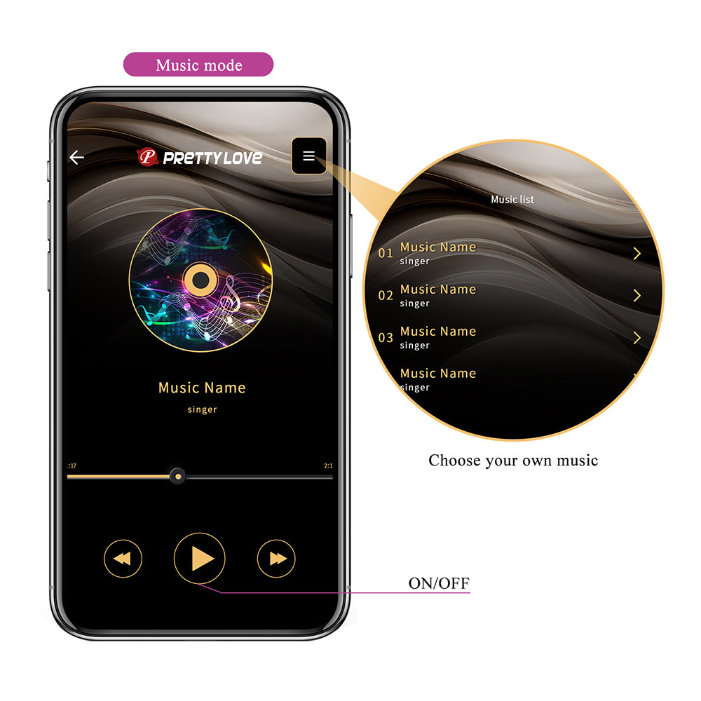 Franz Vibrador Dual con APP