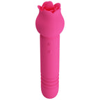 Chaley Vibrador Doble con Empuje y Lengua