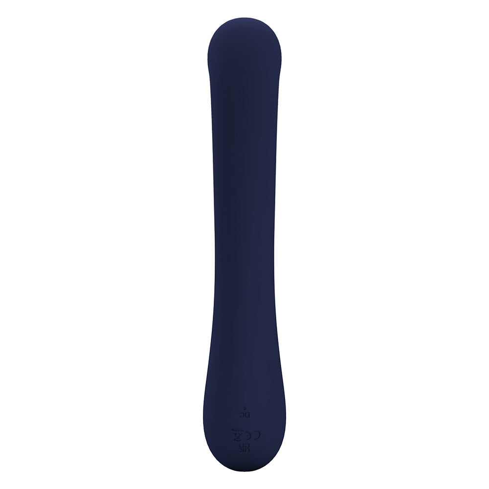 Lamar Vibrador Dual Recargable - Azul
