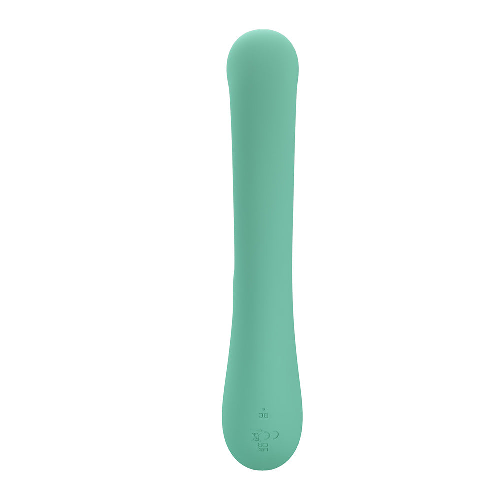 Lamar Vibrador Dual Recargable - Menta