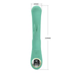 Lamar Vibrador Dual Recargable - Menta
