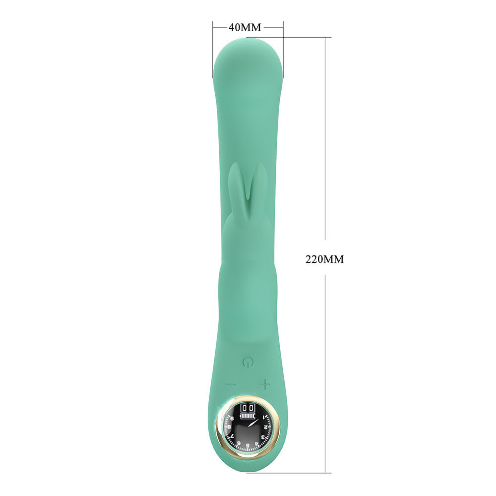 Lamar Vibrador Dual Recargable - Menta