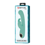 Lamar Vibrador Dual Recargable - Menta