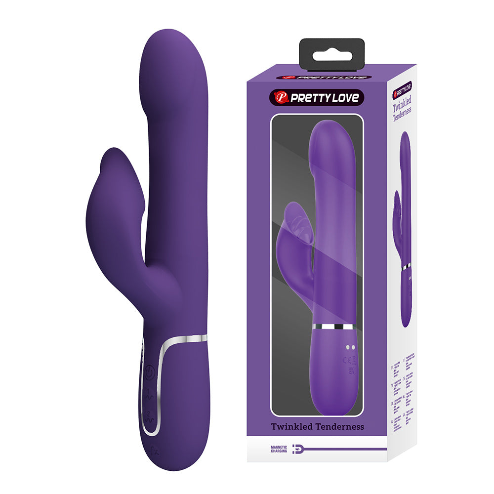 Falin Vibrador Dual 4 en 1 Recargable