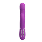 Falin Vibrador Dual 4 en 1 Recargable