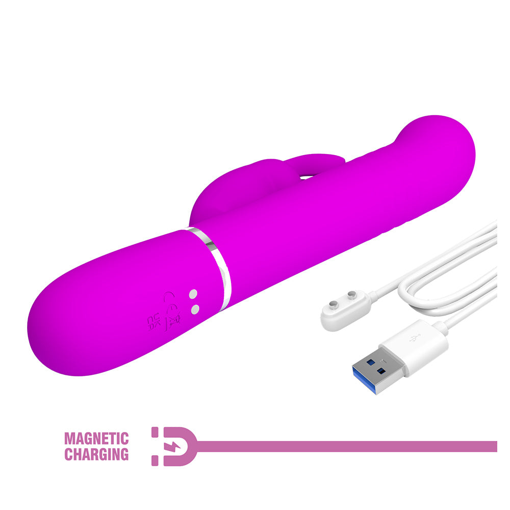 Coale Vibrador Dual 4 en 1  Recargable