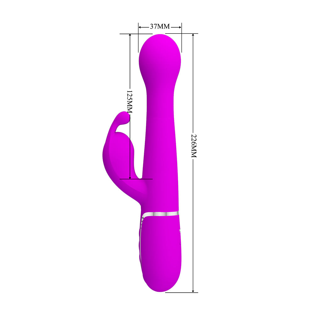Dejon Vibrador Dual 4 en 1 Recargable