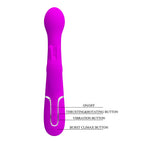 Dejon Vibrador Dual 4 en 1 Recargable