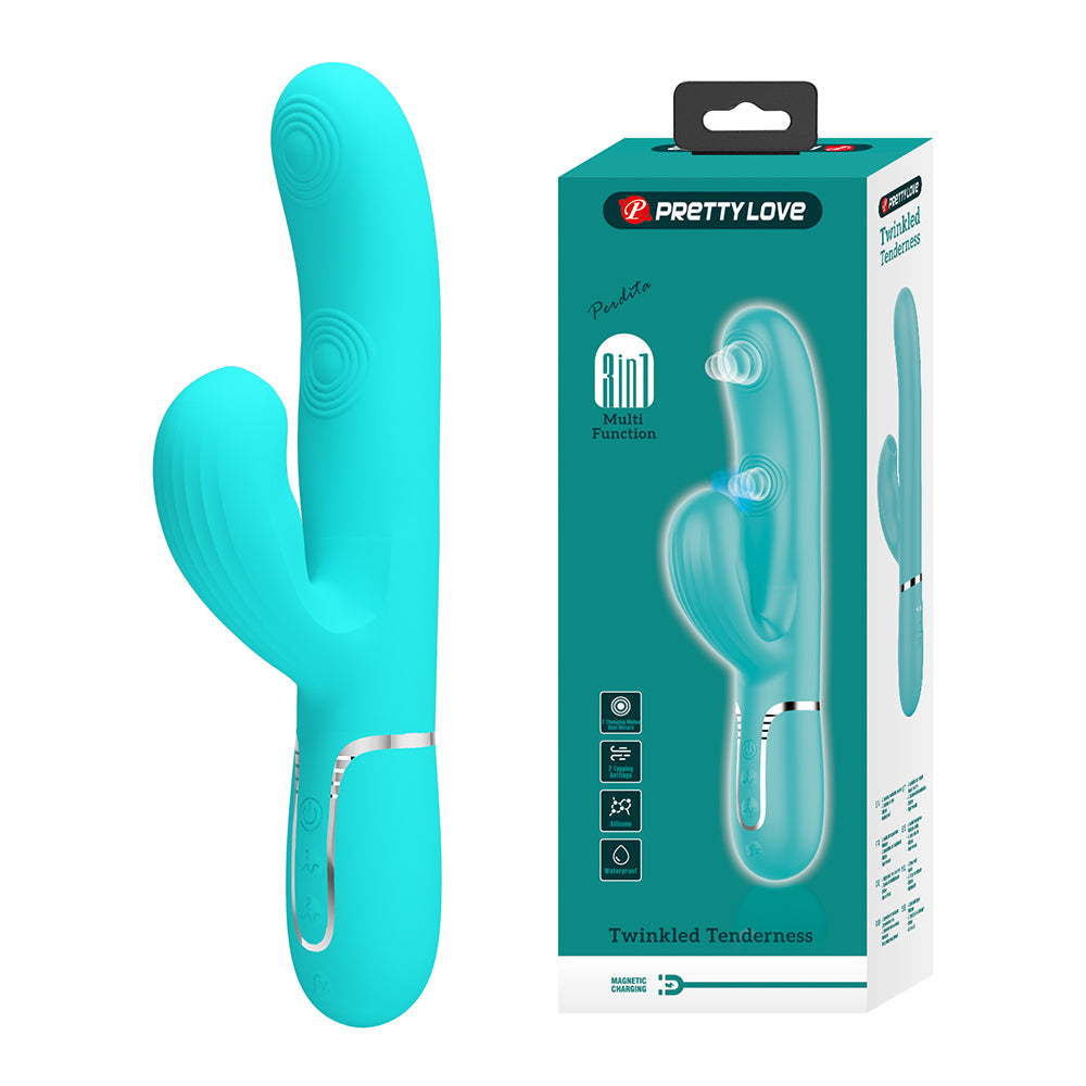 Perdita Vibrador Dual 3 en 1 Recargable