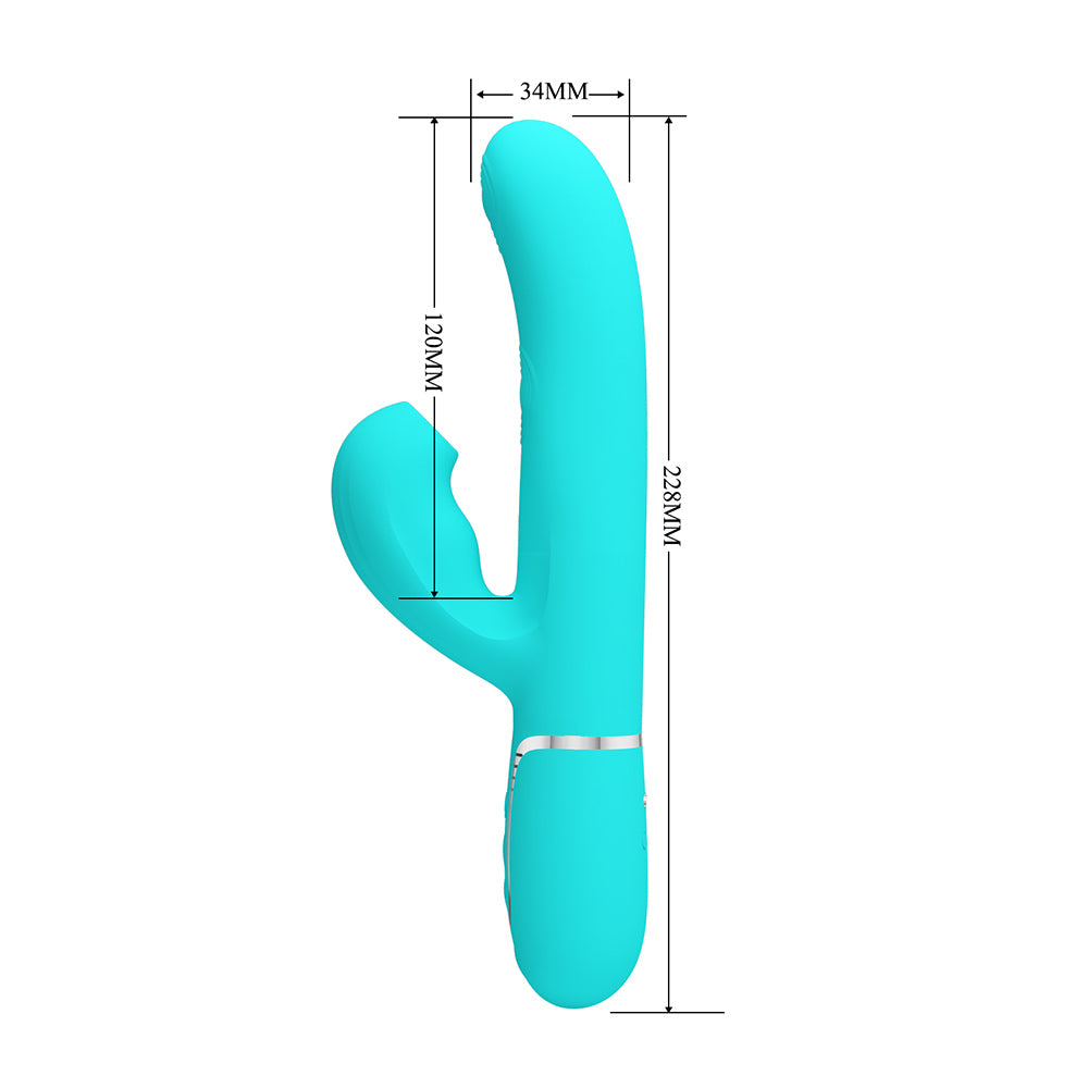 Perdita Vibrador Dual 3 en 1 Recargable