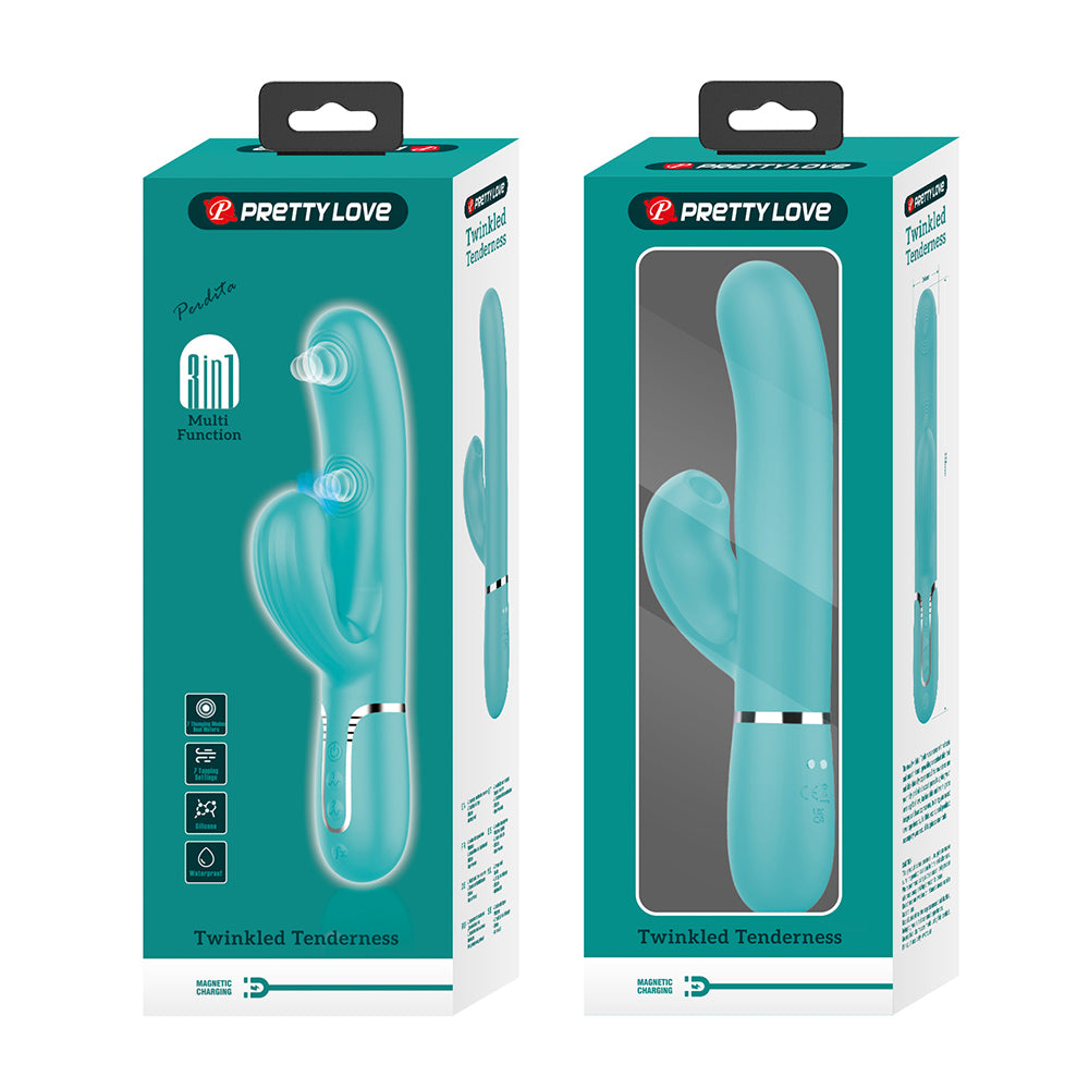 Perdita Vibrador Dual 3 en 1 Recargable