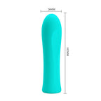 Alfreda Mini Vibrador Recargable - Turquesa