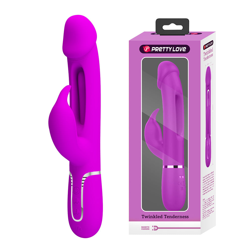 Kampas Vibrador Dual 3 en 1 Recargable
