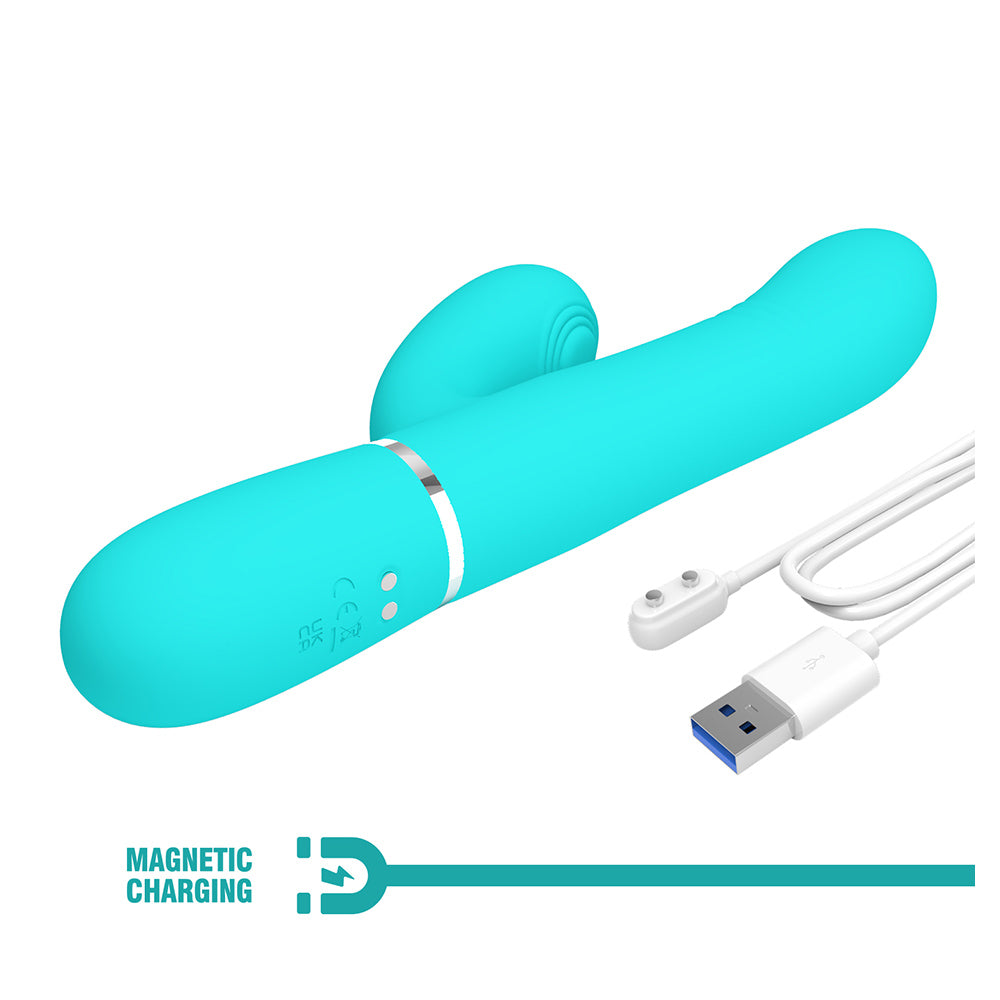 Mariana Vibrador Dual 4 en 1 Recargable