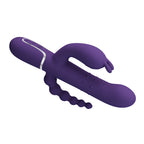 Cammy Vibrador Triple 4 en 1 Recargable