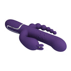 Cammy Vibrador Triple 4 en 1 Recargable
