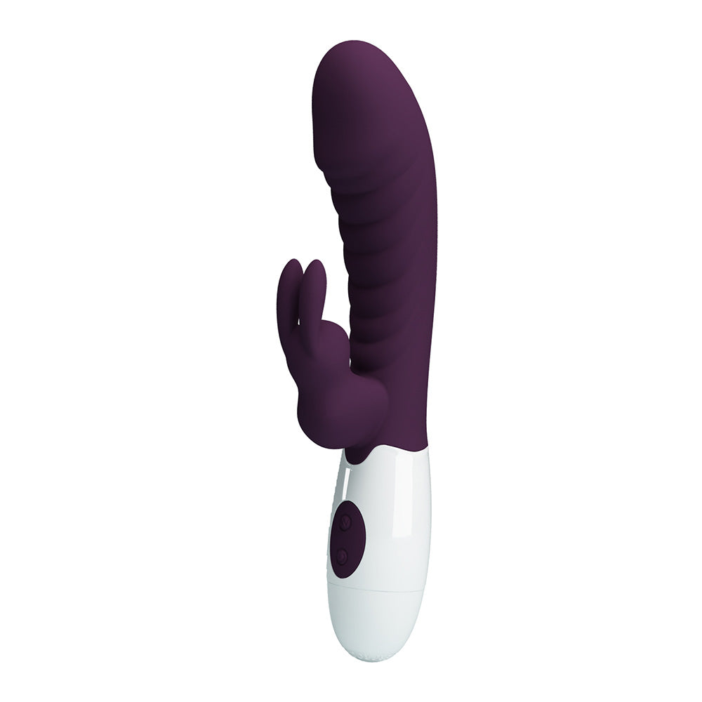 Naughty Bunny Vibrador Dual - Morado