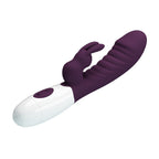 Naughty Bunny Vibrador Dual - Morado