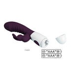 Naughty Bunny Vibrador Dual - Morado