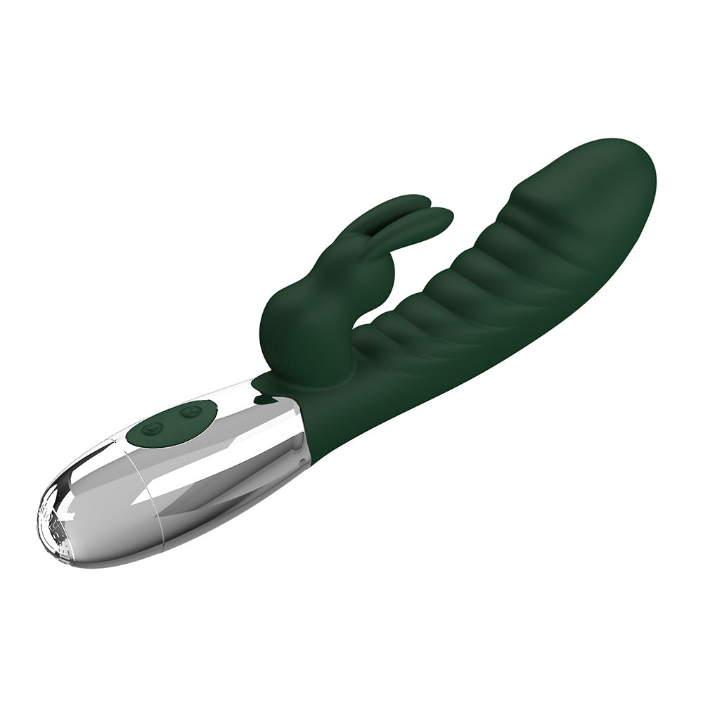 Naughty Bunny Vibrador Dual Recargable Imagen secundaria del producto