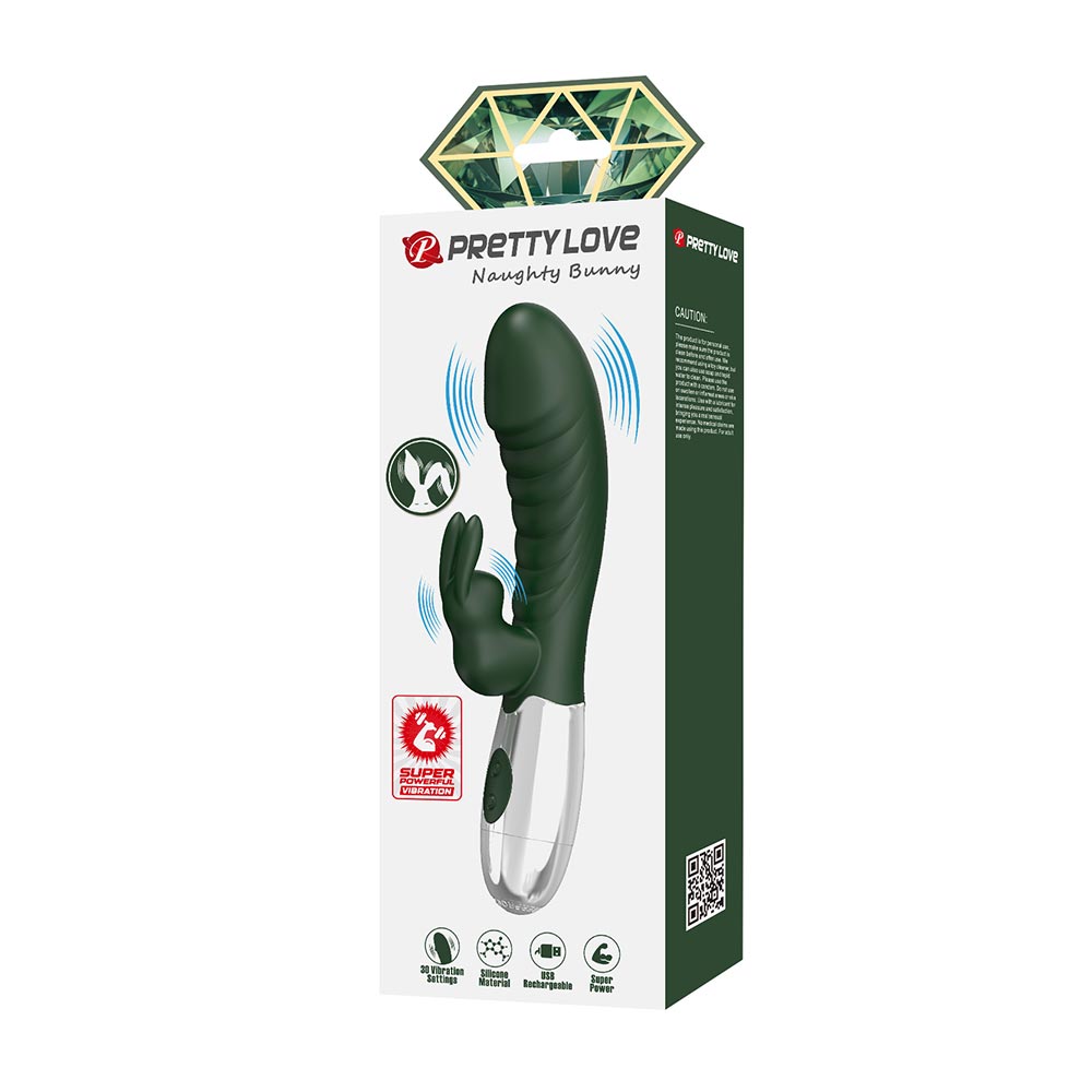Naughty Bunny Vibrador Dual Recargable