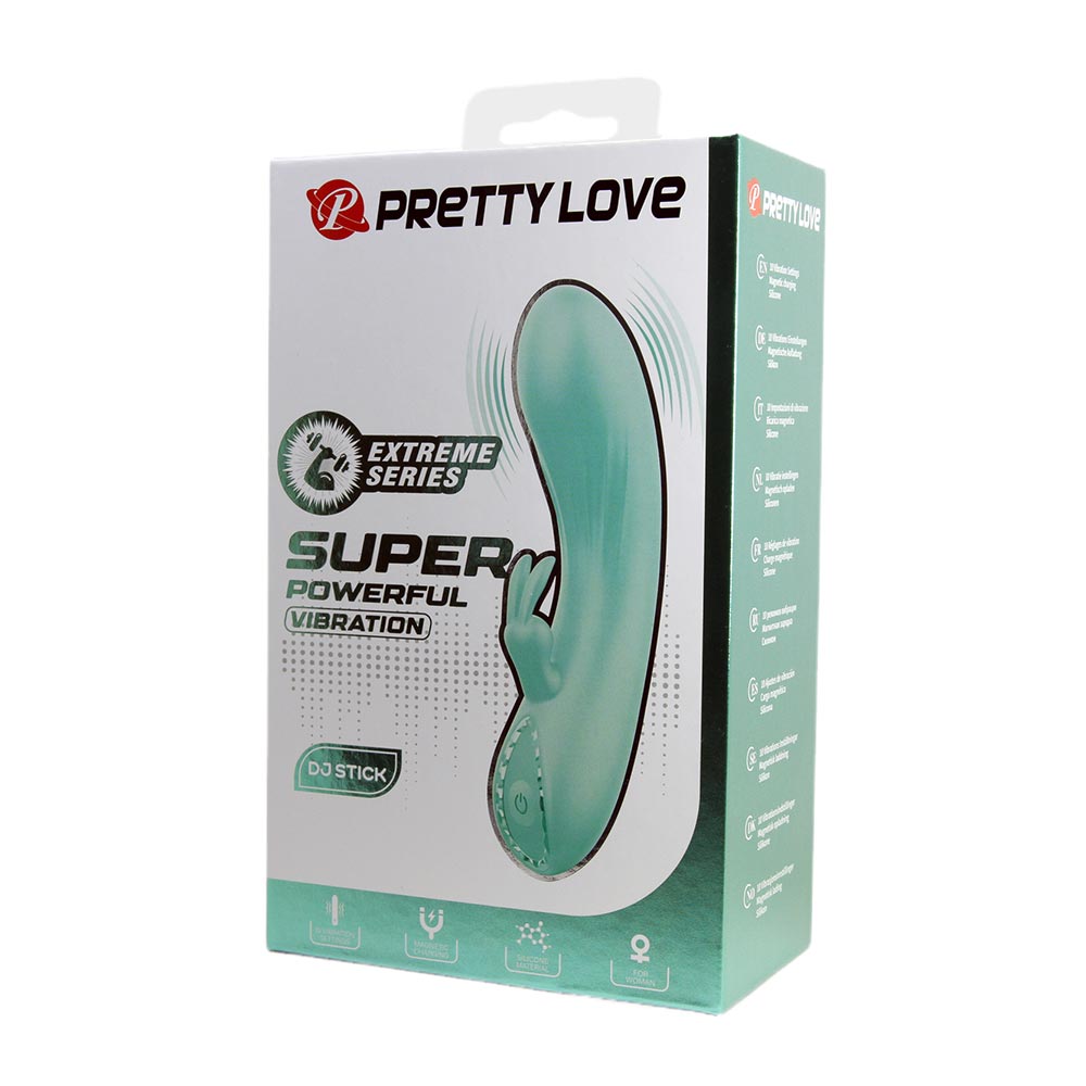 Dj Stick Mini Vibrador Doble Estimulación Recargable