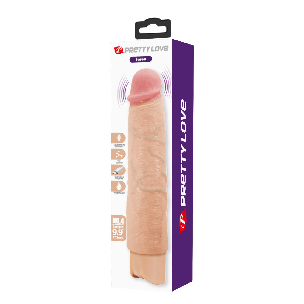 Soren Vibrador Realista Recargable
