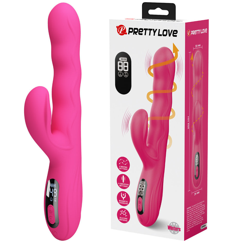 Winters Vibrador Dual con Movimiento