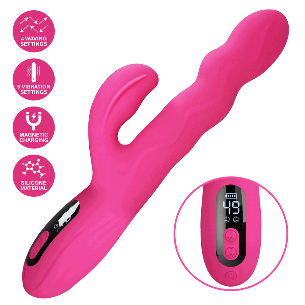 Winters Vibrador Dual con Movimiento