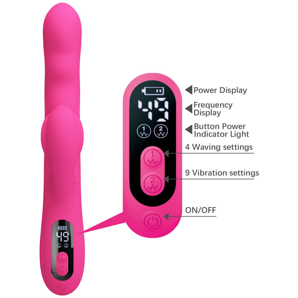 Winters Vibrador Dual con Movimiento