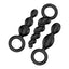 Booty Call Set 3 Plugs Anales Satisfyer - Negro