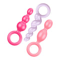 Booty Call Set 3 Plugs Anales Satisfyer - Colores