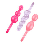 Booty Call Set 3 Plugs Anales Satisfyer - Colores