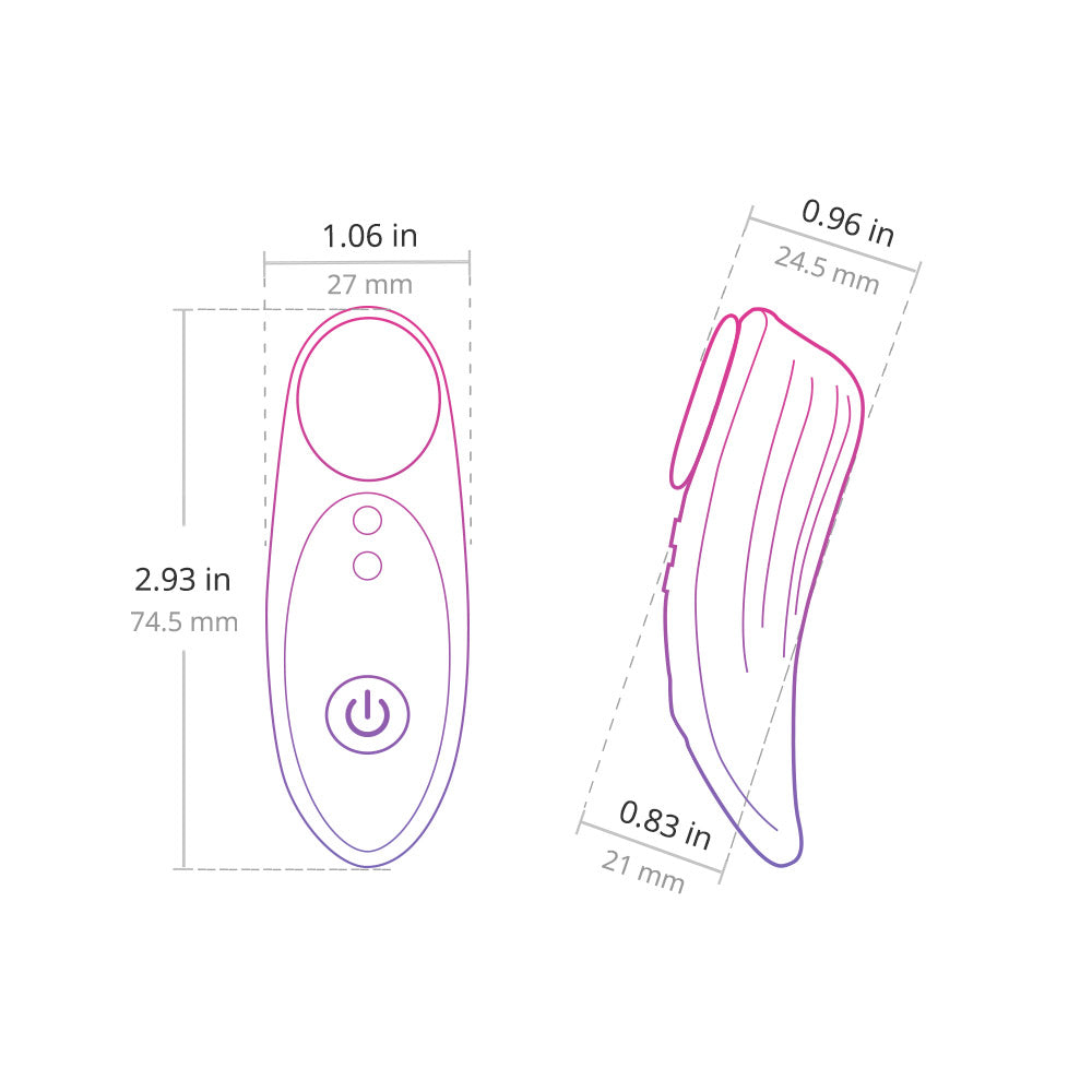 Ferri Vibrador con APP para Calzón