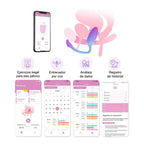 Magic Flamingo Max Vibrador Interactivo con APP - Morado