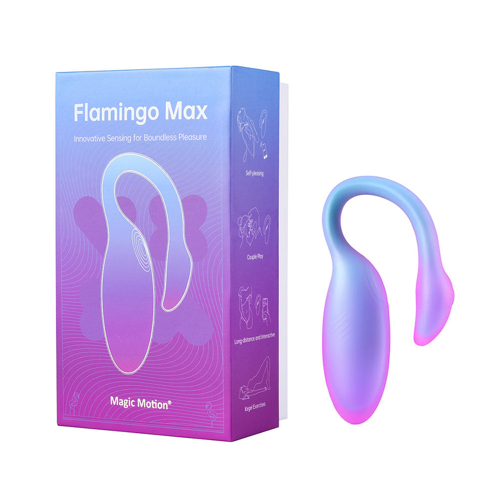 Magic Flamingo Max Vibrador Interactivo con APP - Morado
