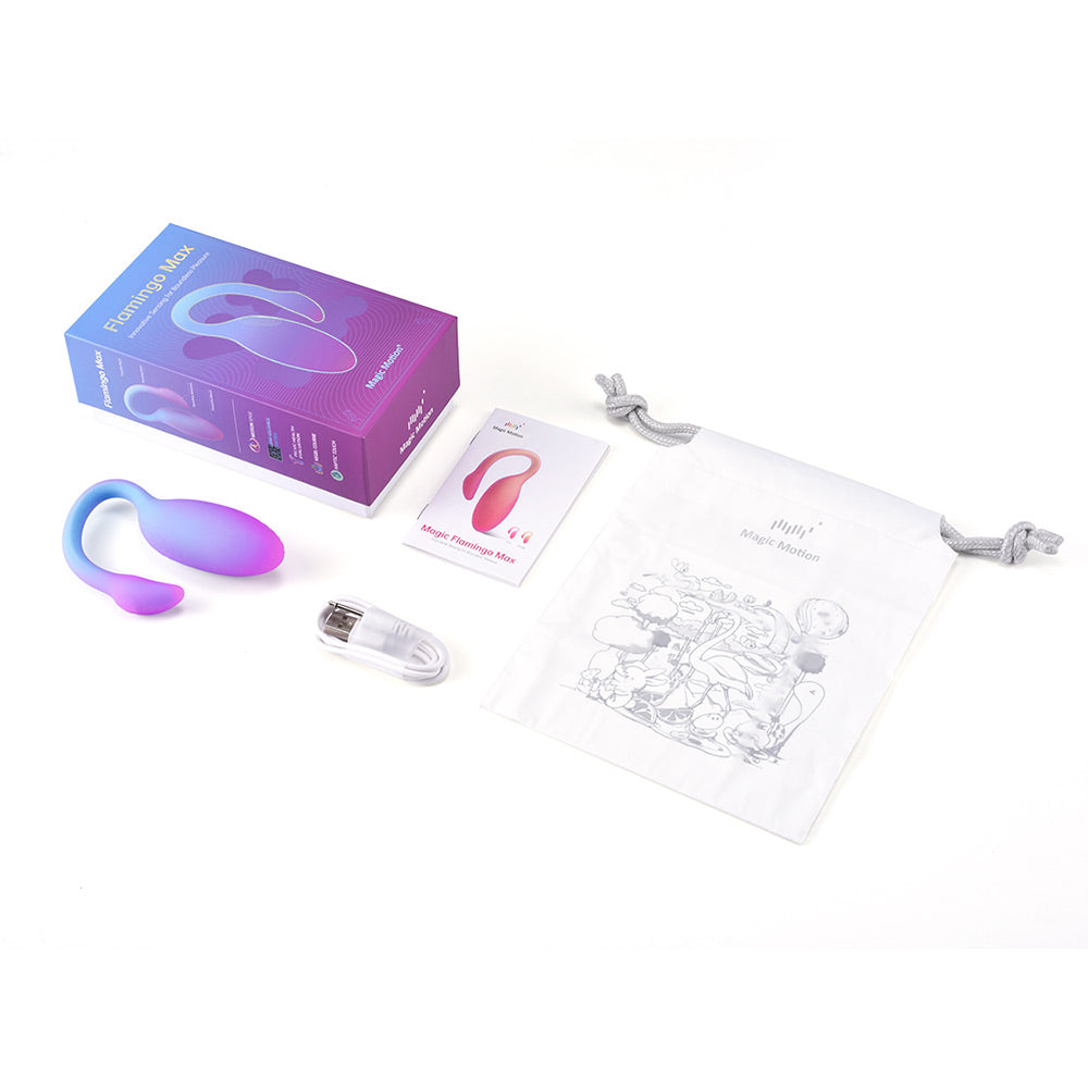 Magic Flamingo Max Vibrador Interactivo con APP - Morado