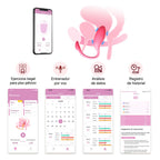 Magic Flamingo Max Vibrador Interactivo con APP - Rosado