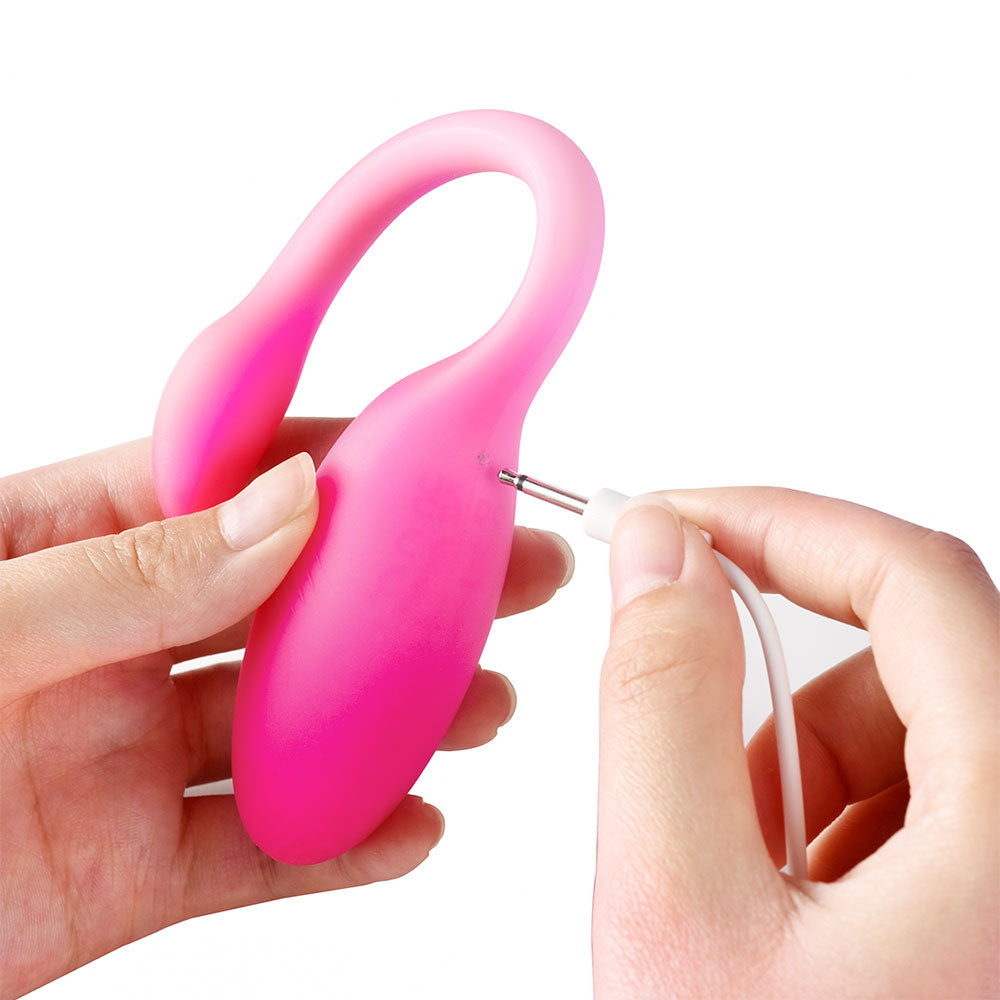Magic Flamingo Max Vibrador Interactivo con APP - Rosado