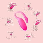 Magic Flamingo Max Vibrador Interactivo con APP - Rosado