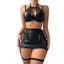 Brenda Conjunto con Portaligas Negro