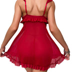 Constanza Babydoll Rojo